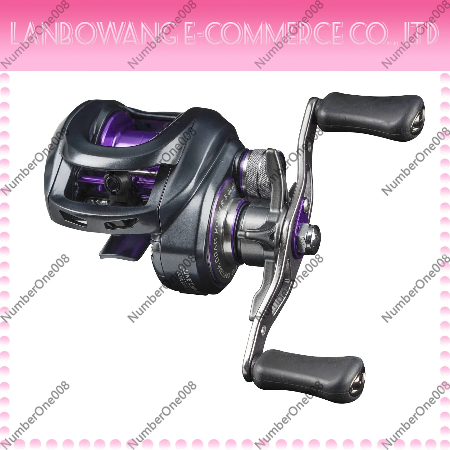 P1DC Versatile Long Cast Baitcasting Reel Smart Electronic Brake Anti-Backlash for Beginners