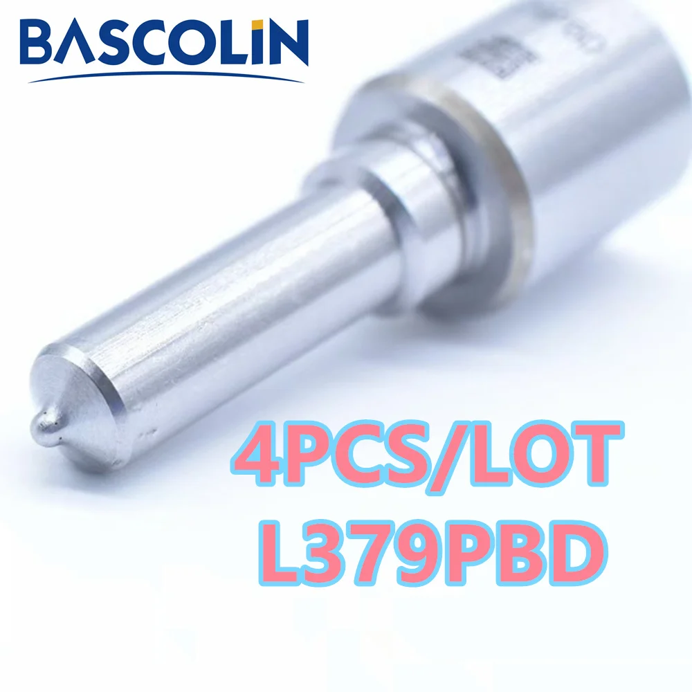 

4PCS L379PBD Bascolin Diesel Fuel Sprayer Common Rail Nozzle L379PBD for Injector 28231014/1100100ED01 for Great Wall Hover H5