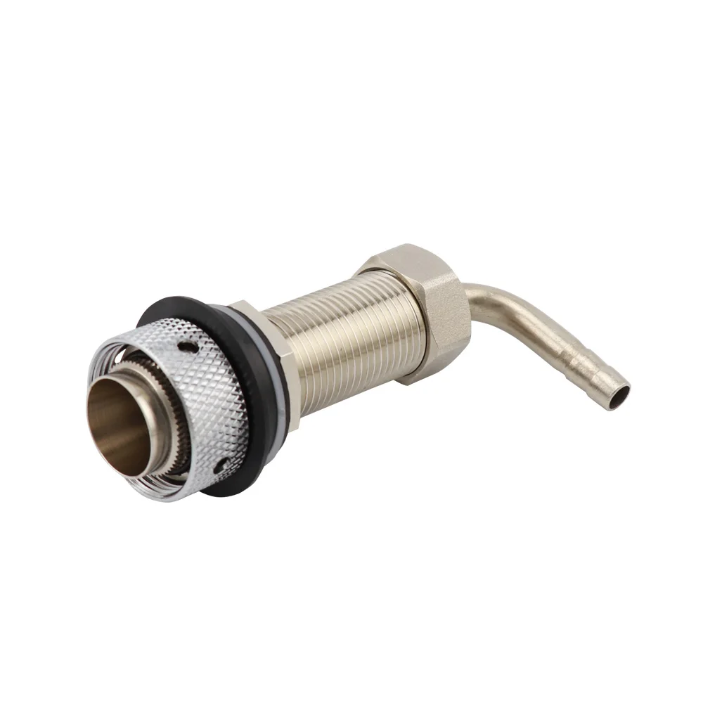 Draft Beer Tap Faucet Long Shank 75mm G5/8 Thread for Italian Type Beer Dispenser Tap Beer Brewing
