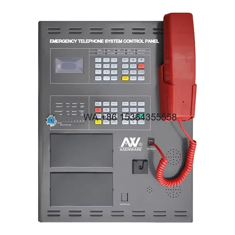 Wmwmnu for Addressable Fire Telephone Panel 99 Code Address Fire Accident Emergency Evacuation System