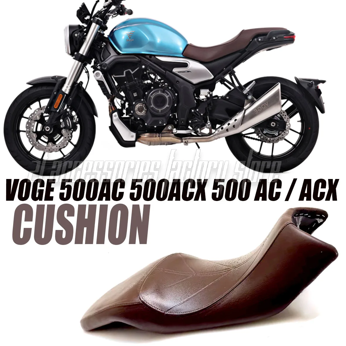 

For VOGE 500AC 500ACX 500 AC / ACX Motorcycle Modified Lower 30mm Seat Custom Lower the seat cushion Hump Saddle Seat Cushion
