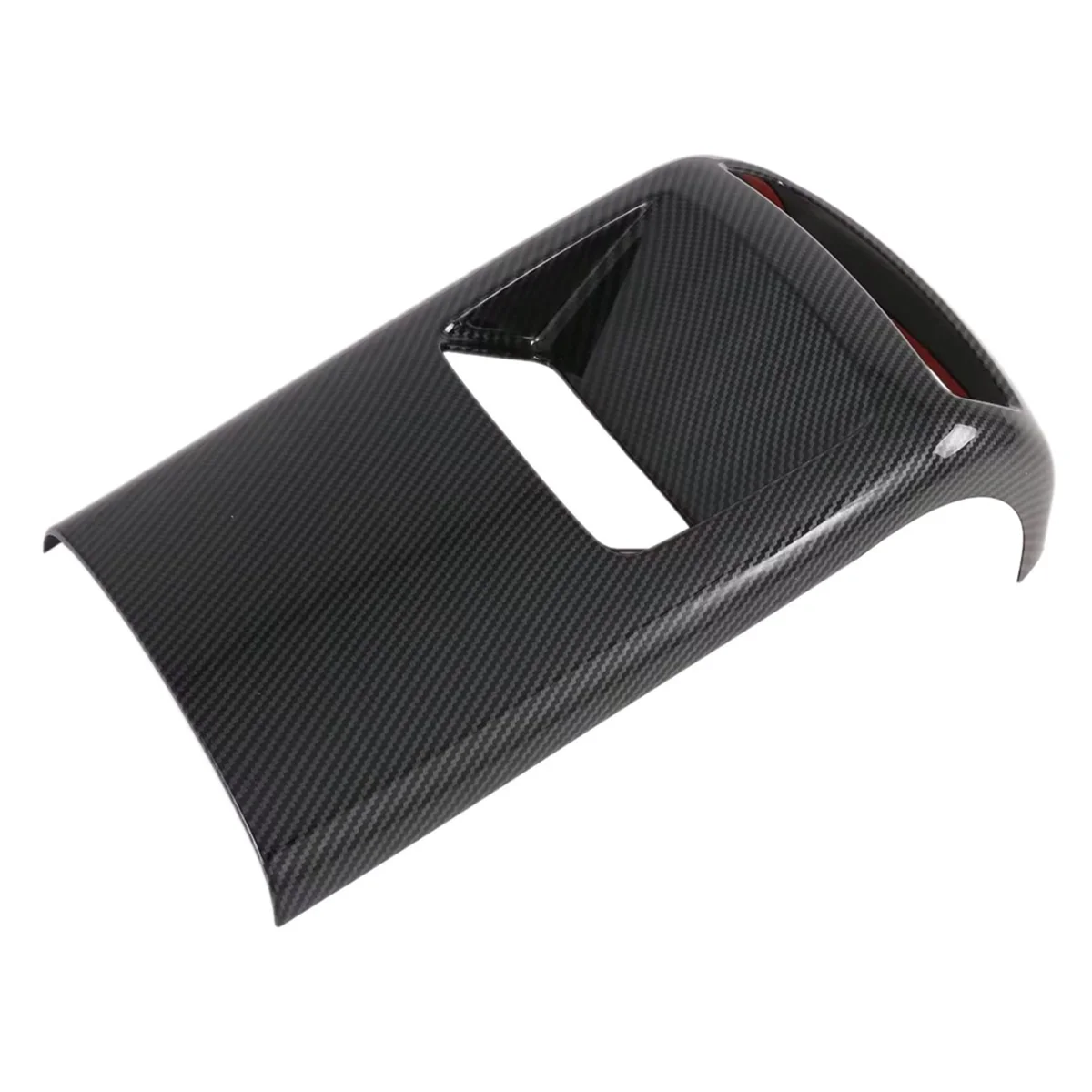

For Hyundai Palisade 2019-2023 Car Rear Air Outlet Panel Cover Trim Sticker Accessories ABS Carbon Fiber
