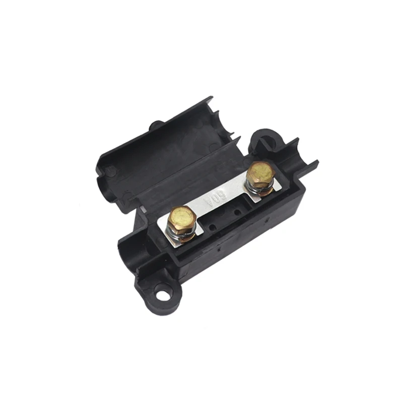 【1Set】 Car Fuse ANS-H2 30A 40A 50A 60A 70A 100A 110A 120A 125A 200A 1 Way Fuse Box Small Fork Bolt Fuse Holder