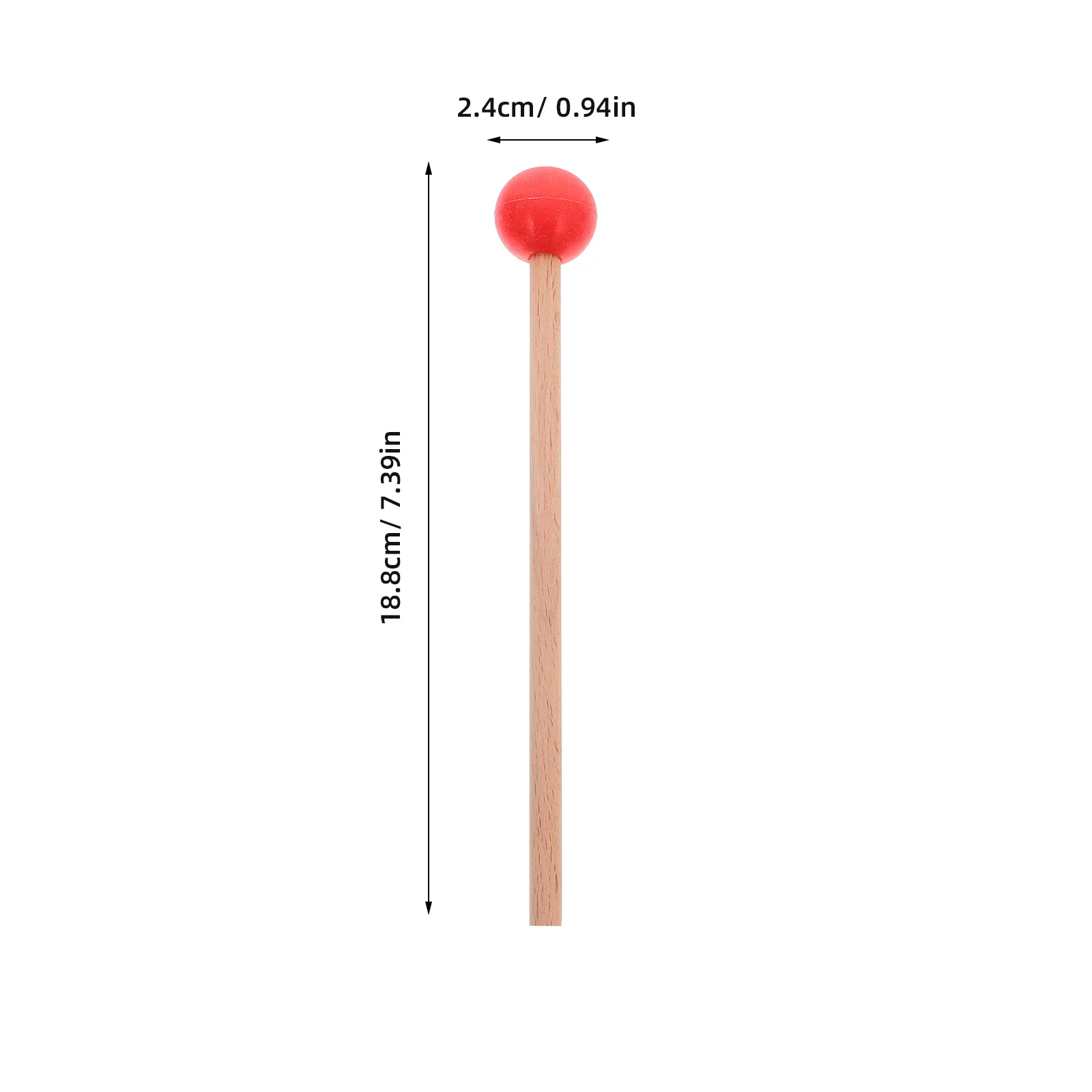 2 قطعة 1 زوج اللسان طبل مطارق خفيفة الوزن قرع العصي ل إكسيليفون ماريمبا الطبل الملحقات الموسيقية
