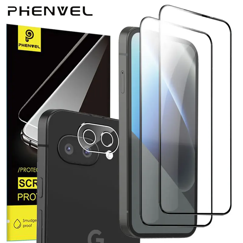 Oleophobes Schutzglas für Google Pixel 10A, Anti-Explosions-Displayschutz aus gehärtetem Glas, Pixel10a
