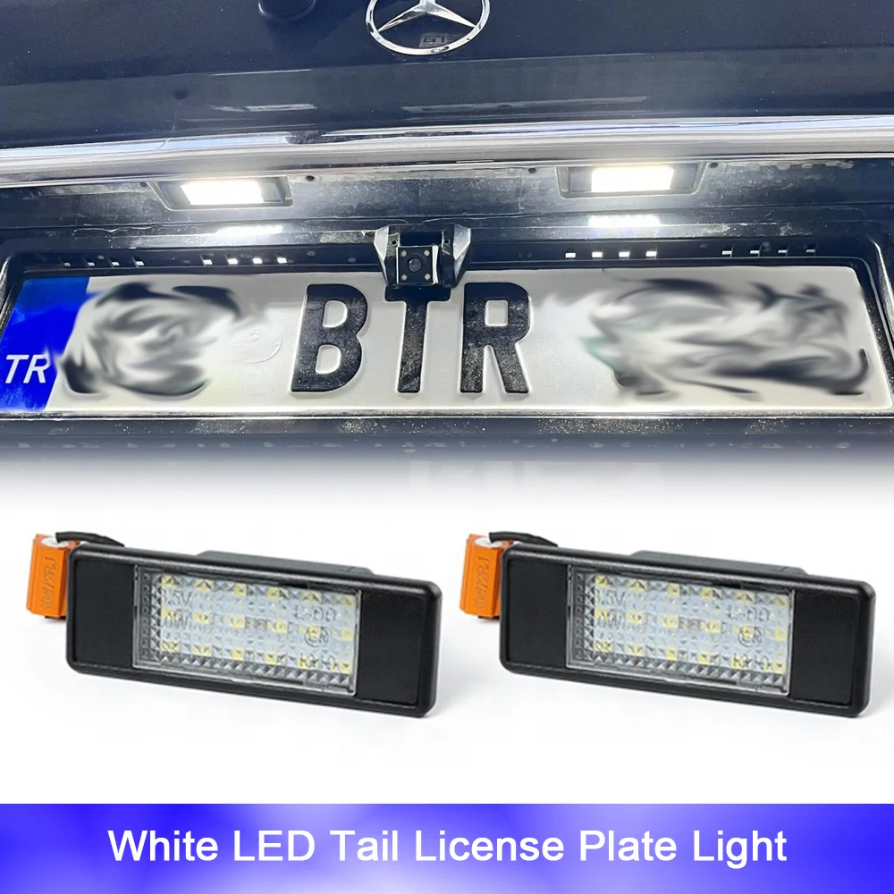 

Car LED Tail License Number Plate Light Canbus For Mercedes-Benz Vito Viano W639 Sprinter W906 Tag Backup Number Lamp 6000K