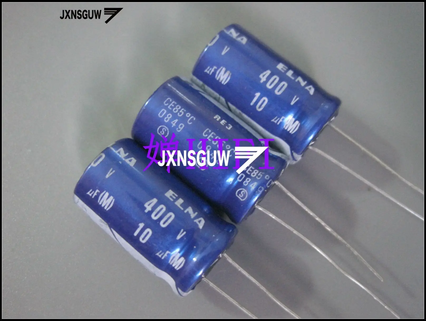 20PCS ELNA RE3 400V10UF 12.5X20MM blue robe audio Aluminum electrolytic capacitors 10uF/400V 85 degrees 10UF 400V