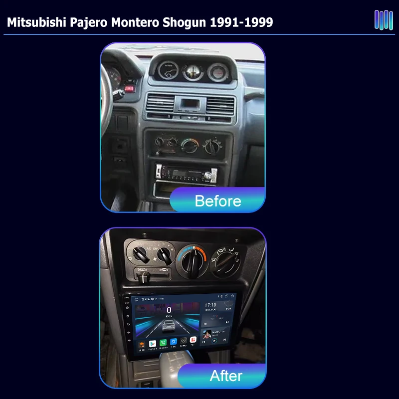 AI VOICE roadivox Android car radio for Mitsubishi Pajero Sport 2 L200 Triton 2008 2016 GPS Navigation Multimedia Player tape