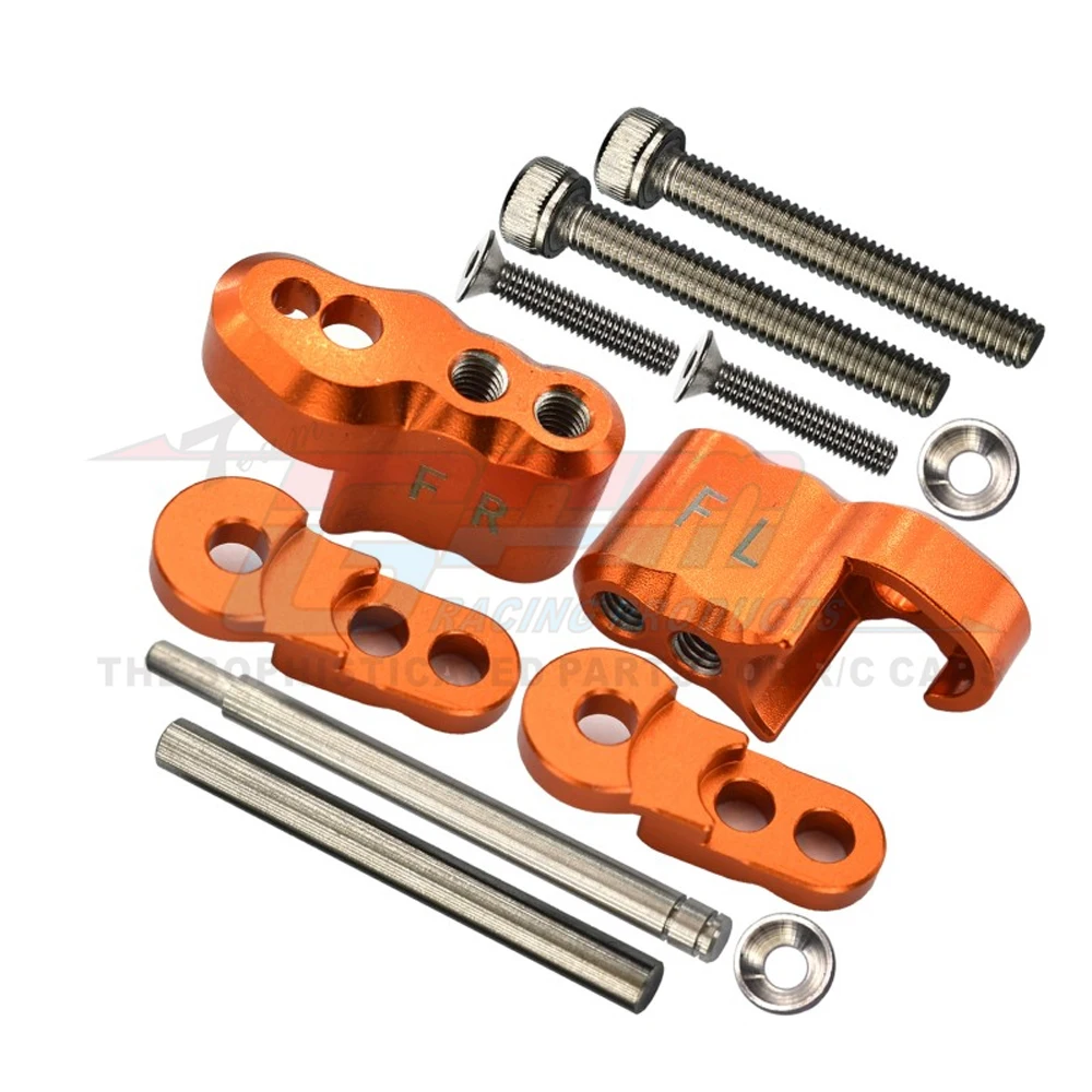 GPM Metalen Aluminium Verstelbare Front Shock Mount Vaste Zetel voor Traxxas 1/5 X-MAXX 6S 8S 4WD Monster Truck RC Auto Upgrade Onderdelen