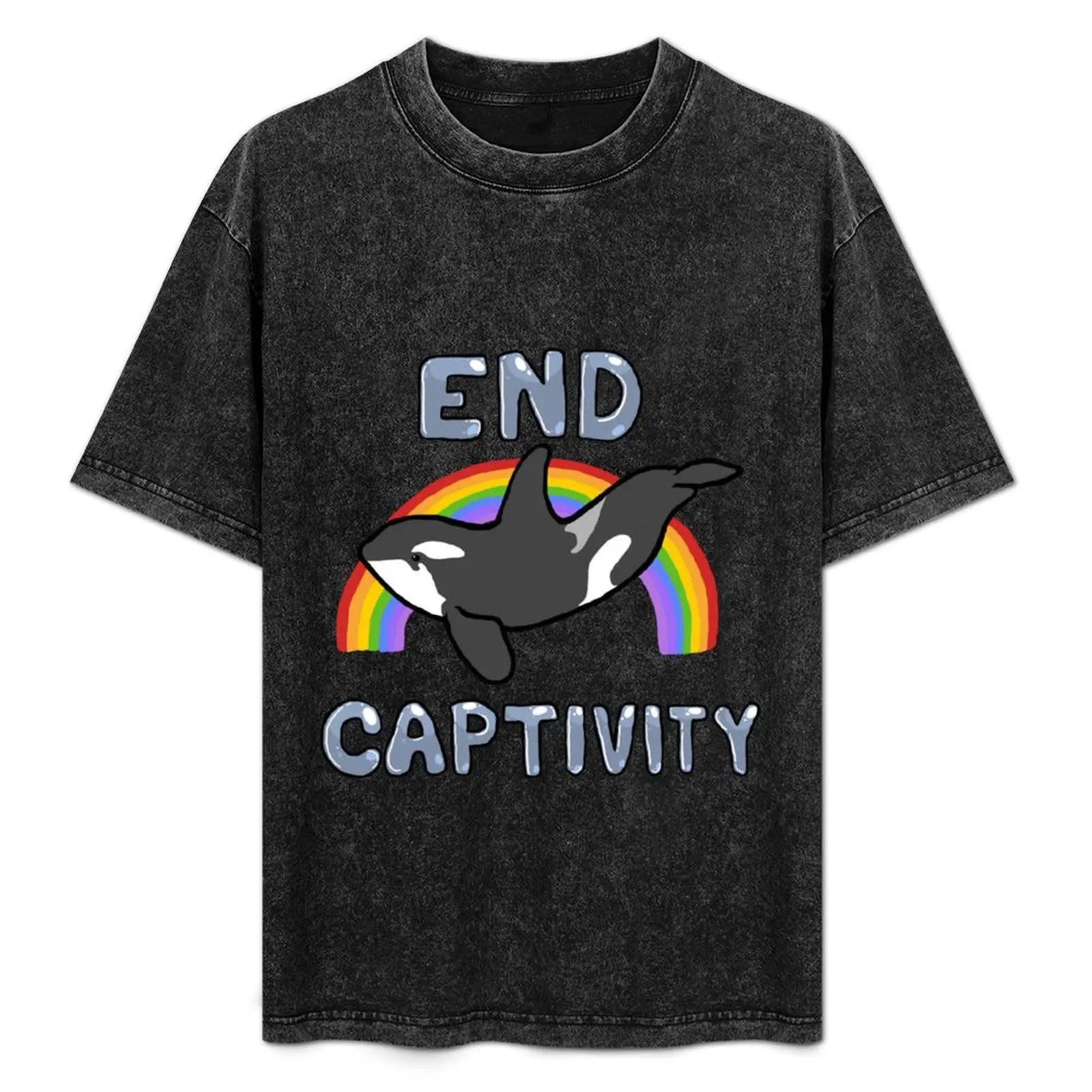 

Orca T-Shirt Retro Graphic Print T-Shirt