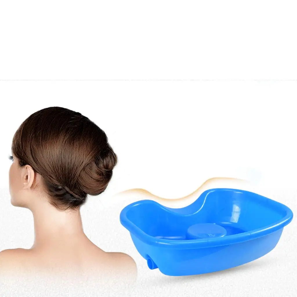 Portable Bed Shampoo Basin Handy Washing Bedside Elderly Bedridden