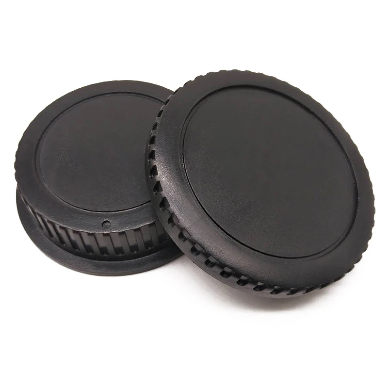 For Canon 700D70D 6D2 5D4 1DX DSLR Rear Lens Cap And Camera Body Cap Set Cover Protector With Logo