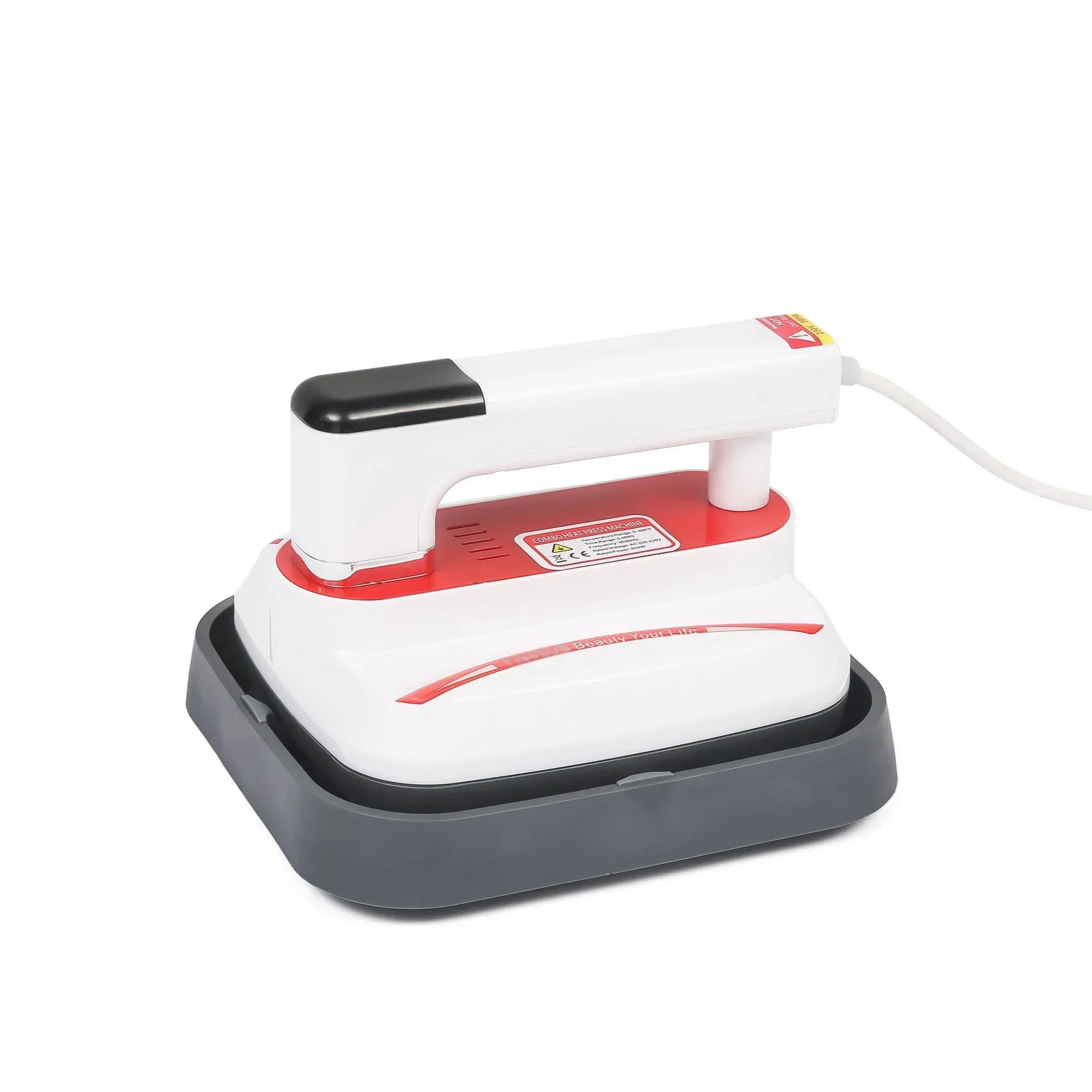 

12*10 дюймов DIY мини портативный термопресс машина тканевая сублимационная машина футболка нагревательная трансферная печатная машина