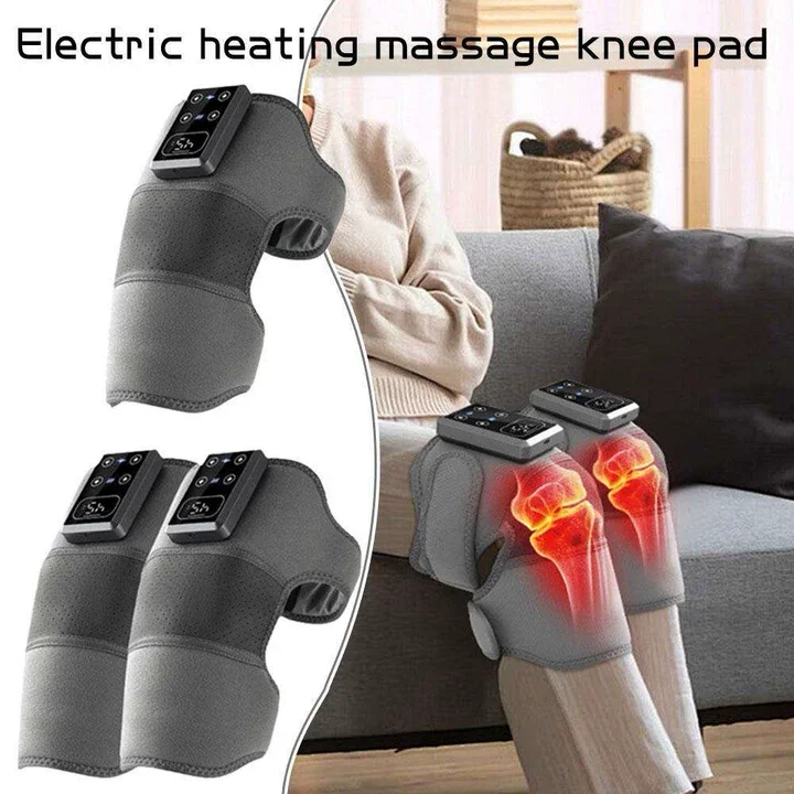 

Eletric Knee Heating Massager Adjustable Heat Levels for Pain Relief and Muscle Relaxation Leg Brace Care