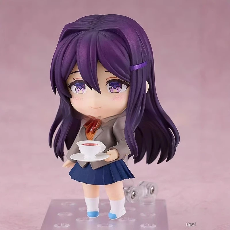 Nendoroid 2283 Yuri Doki Literature Club Anime-Figur PVC-Modell Spielzeug Desktop-Ornament Sammlerstück für Erwachsenen-Kollektion – Detail 2