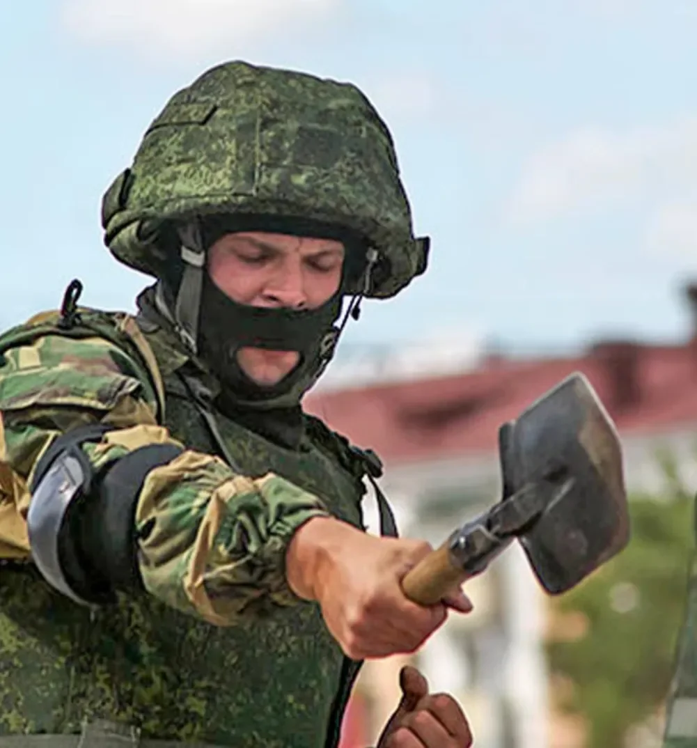 Engineering Shovel Gardening Outdoor Camping Shovel Russian Army 6e5/6sh117 Shovel Cover