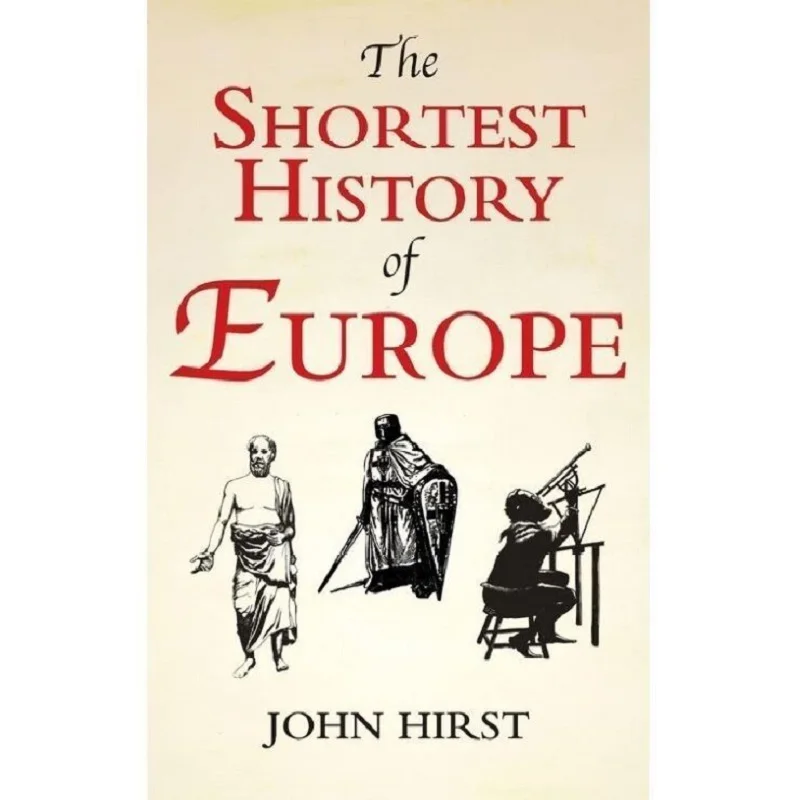 Najkrótsza historia europy przez John Hirst angielska książka