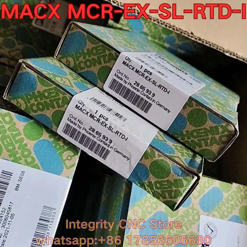 New MACX MCR-EX-SL-2NAM-T-SP PLC 2924090 MACX MCR-EX-SL-RTD-I 2865939 plc module