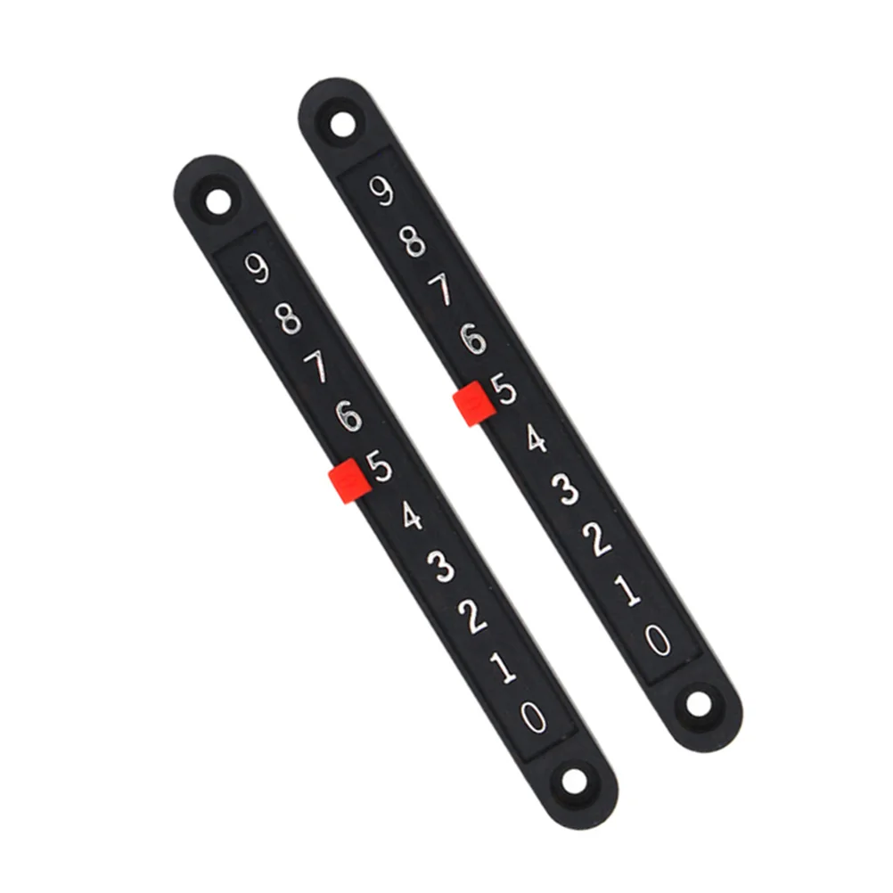 

2pcs Football Football Scoring Counter Counters Plastic Replacement Scorekeeper For Table Soccer Durable Eco-Friendly Black