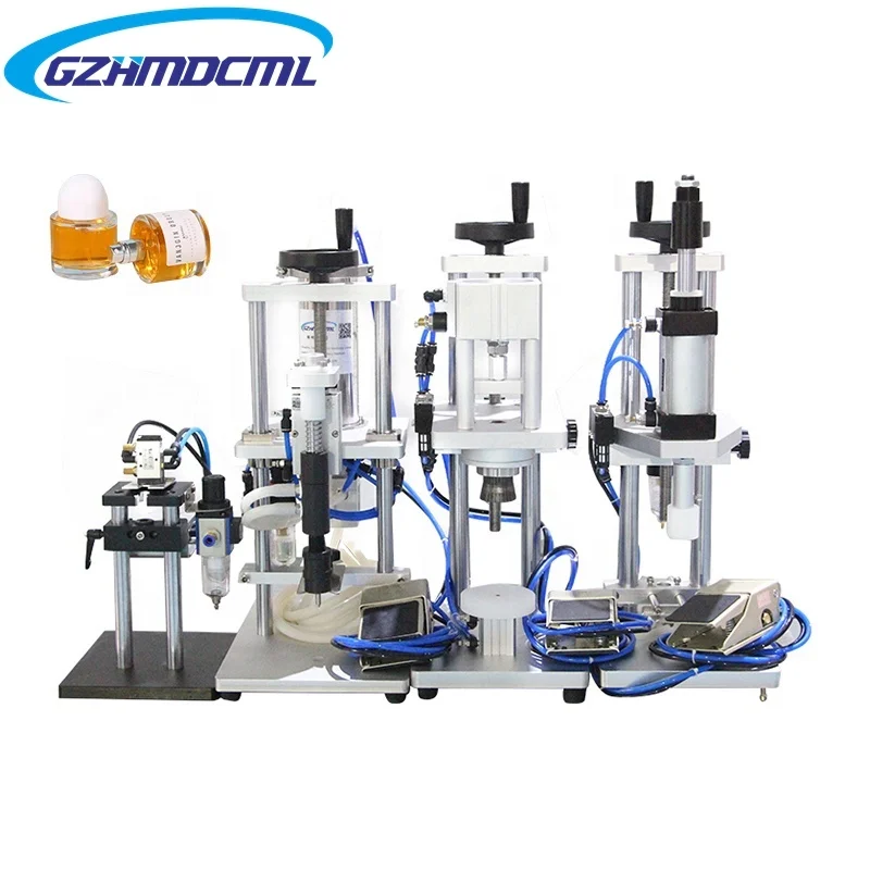 Best-selling Handmade Perfume Bottle Crimping Machine Easy-to-operate Small Perfume Crimping Machine