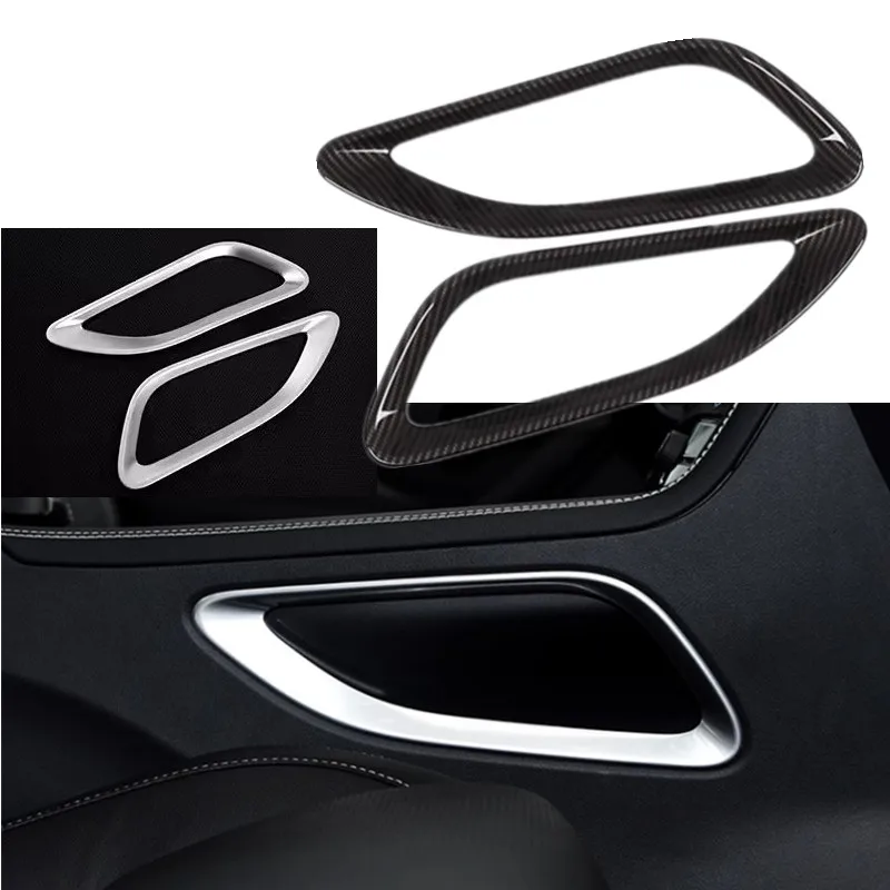 Car Center Console Shift Box Side Cover Frame Trim Fit For Jaguar F-Pace F pace 2016 2017 Auto Interior Accessories