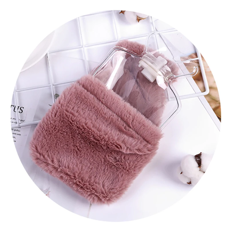 Plush Rabbit Hand Warm Hot Water Bottle Dormitory Belly Warmer Cartoon Hand Warmer Mini Explosion-proof Hot Water Bottle Warmer