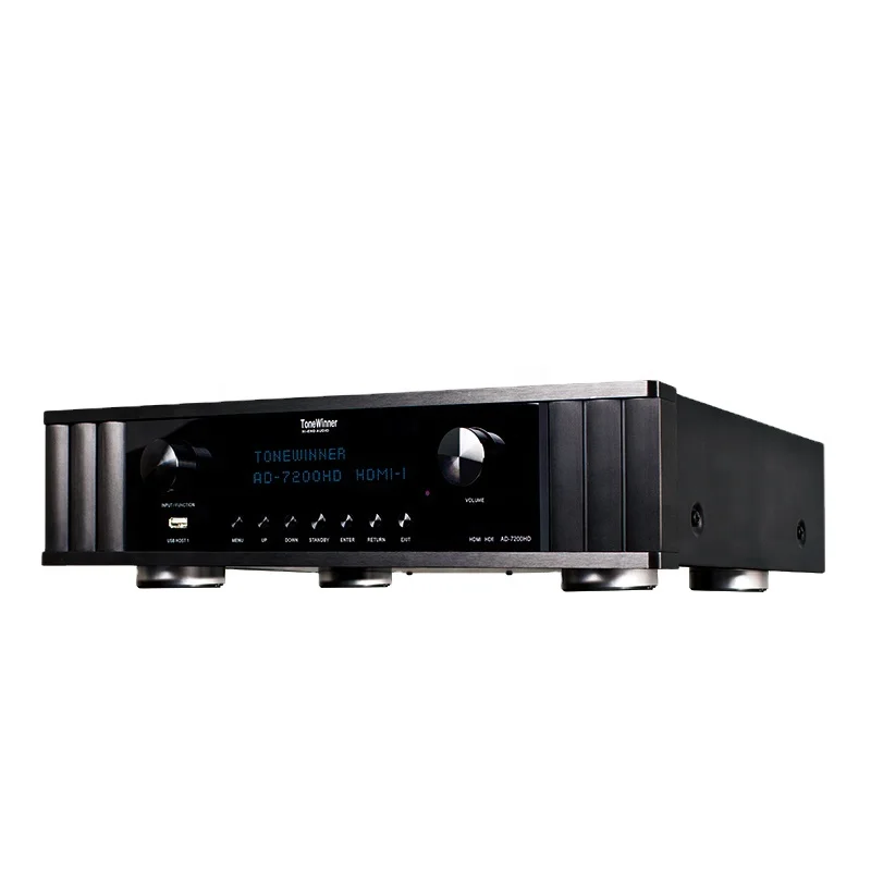 7.2.4 Channel Home Bass Audio Power Karaoke Amplifier Speaker Pre Amplifier for HiFi 7.2.4 Sound Equipment
