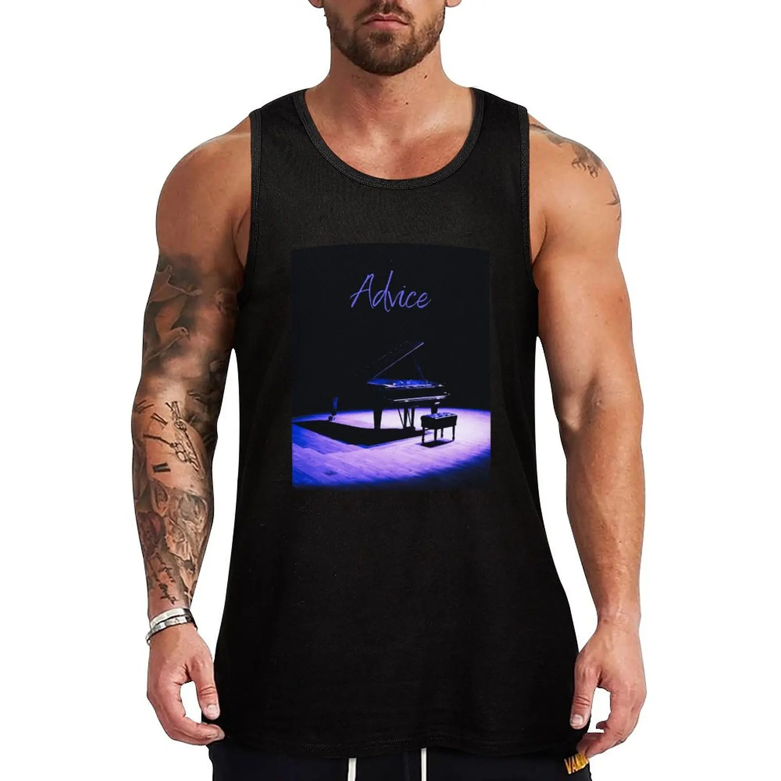 

Taemin Advice (KPOP) Tank Top Men gym sportswear Men's summer vest Men's gym articles fashion 2025 man