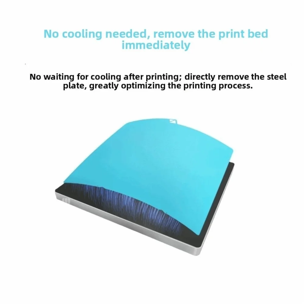 1PCS Double-Sided Cold Build Plate 257x257mm Glacier Build Plate for Bambu Lab X1C/X1E/P1P/P1S/A1/P2S/X2D Anycubic Kobra S1/S1C