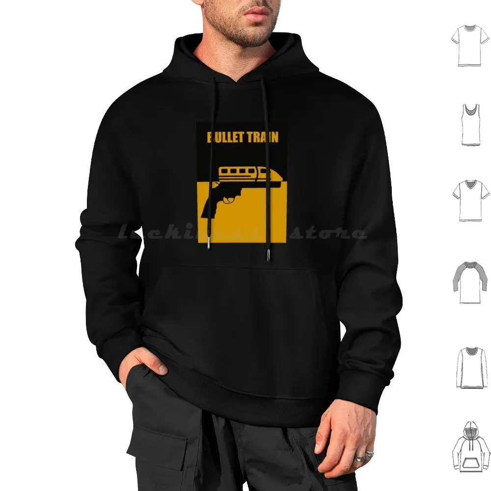 Bullet Train Hoodie cotton Long Sleeve Train Japan Bullet Train Netflix Bullet