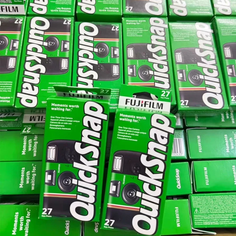 Cámara Desechable Fujifilm QuickSnap Power Degrees con Flash ACE 400, 27 Exposiciones, de un Solo Uso