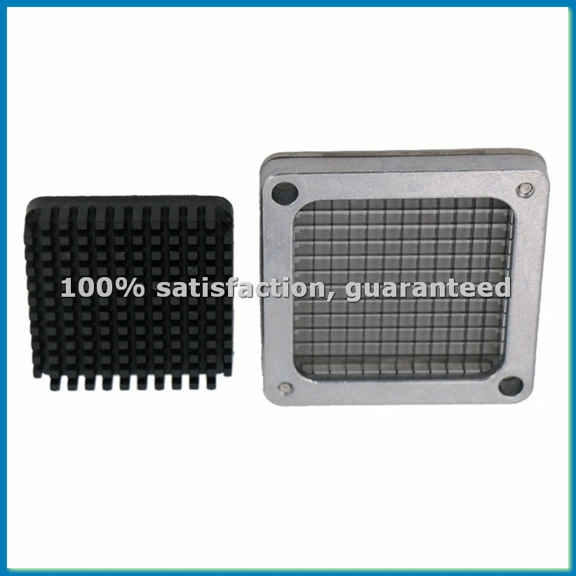 

Нож для нарезки картофеля фри из нержавеющей стали с 3 лезвиями, насадки для нарезки картофеля фри и чипсов (6,5 мм) - AT35