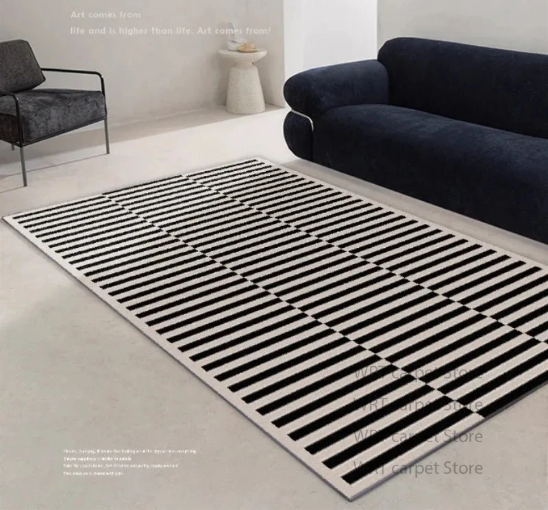 tapis-moderne-a-rayures-noires-et-blanches-decoration-minimaliste-pour-chambre-a-coucher-chevet-court-en-velours-salon-vestiaire-tapis-de-sol-antiderapant