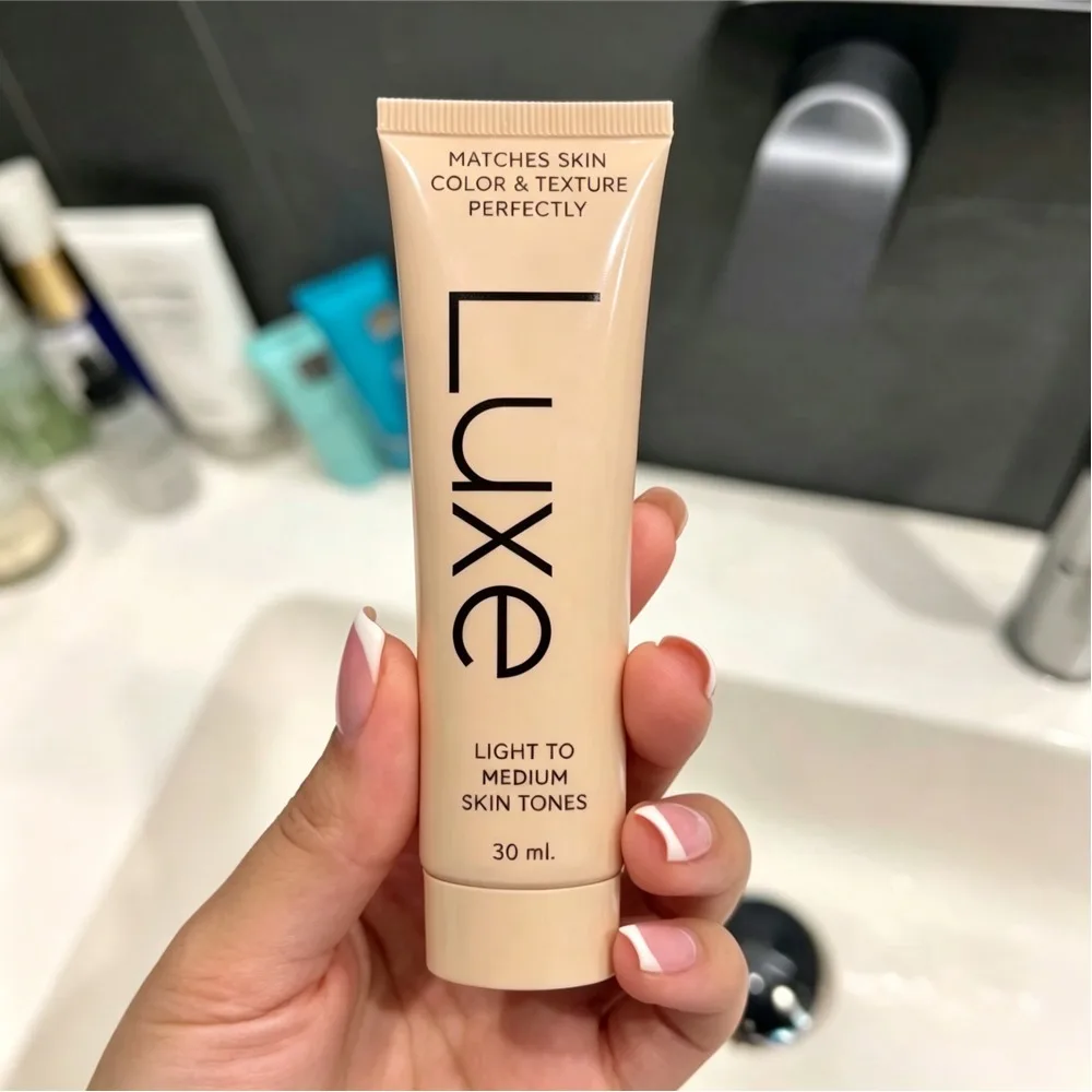 30ml Luxe Research Color Changing Foundation Original Brand High-end Full Coverage Liquid Foundation Matches Skin Color Texture