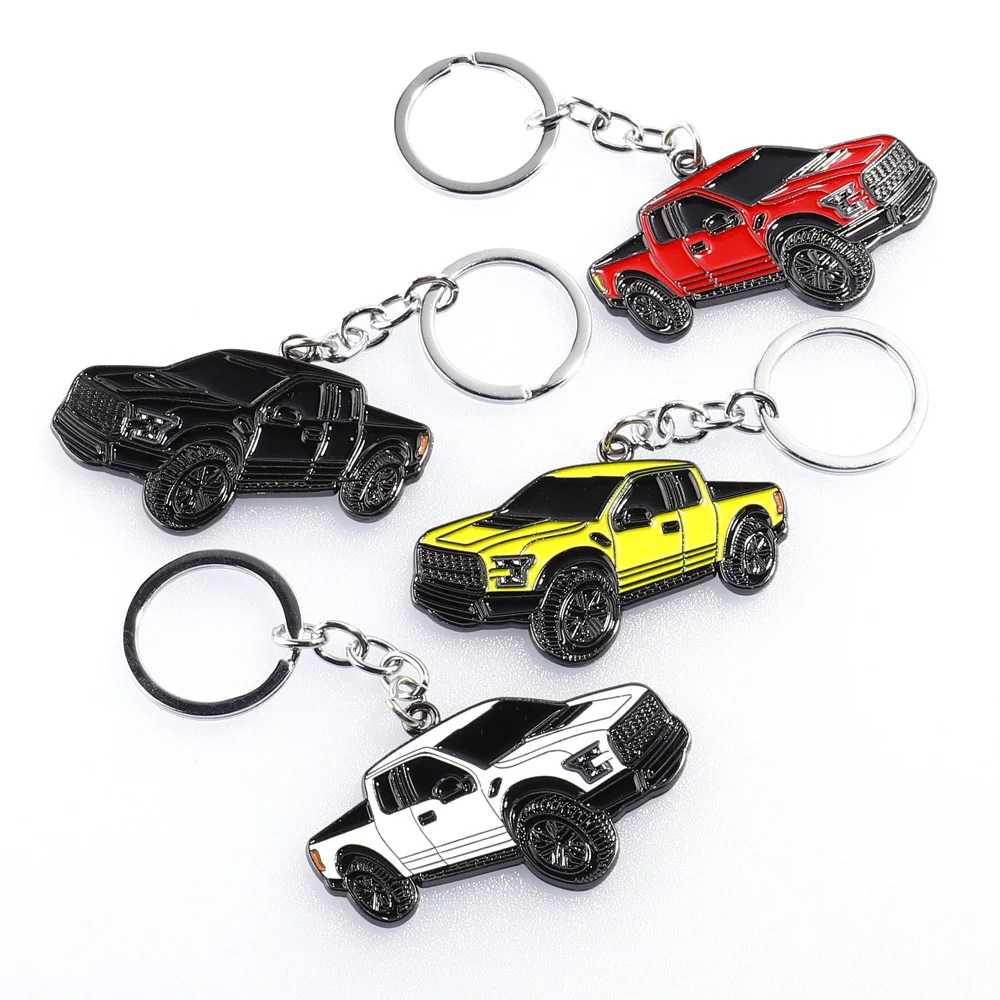 Metal Car Style Keychain Auto Styling Keyring Coupe Exquisite Gift Double Sided VC1604