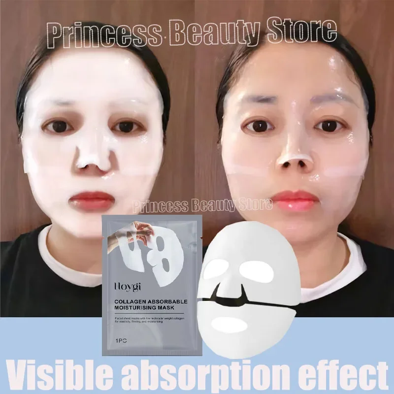 

Instant Wrinkle Remover Facial Mask Collagen Anti Aging Firm Lifting Fade Fine Lines Whitening Moisturizing Brighten Skin Care