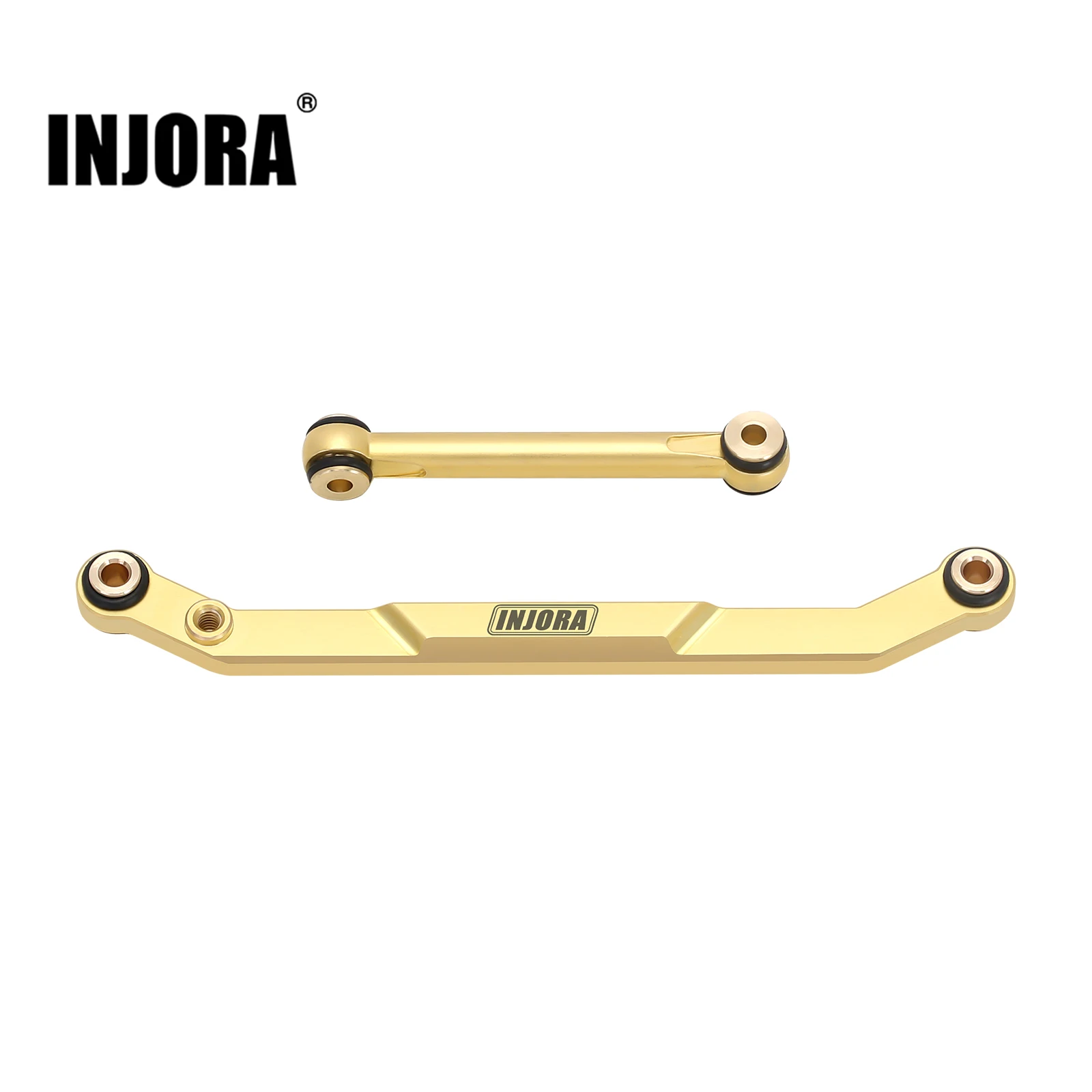 INJORA Brass Steering Links for 1/24 RC Crawler Car FMS FCX24 FCX18 Upgrade (FCX24-03)