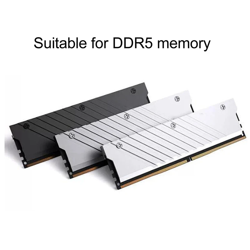 Z for DDR5 Heatsink Aluminum Alloy Memory RAM Cooler for Computer Water Cooling