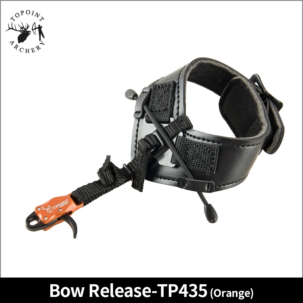 1PC Topoint TP435 Compound Bow Release Aid Adjustable For Left and Right Hands Archery Shooting Accessories