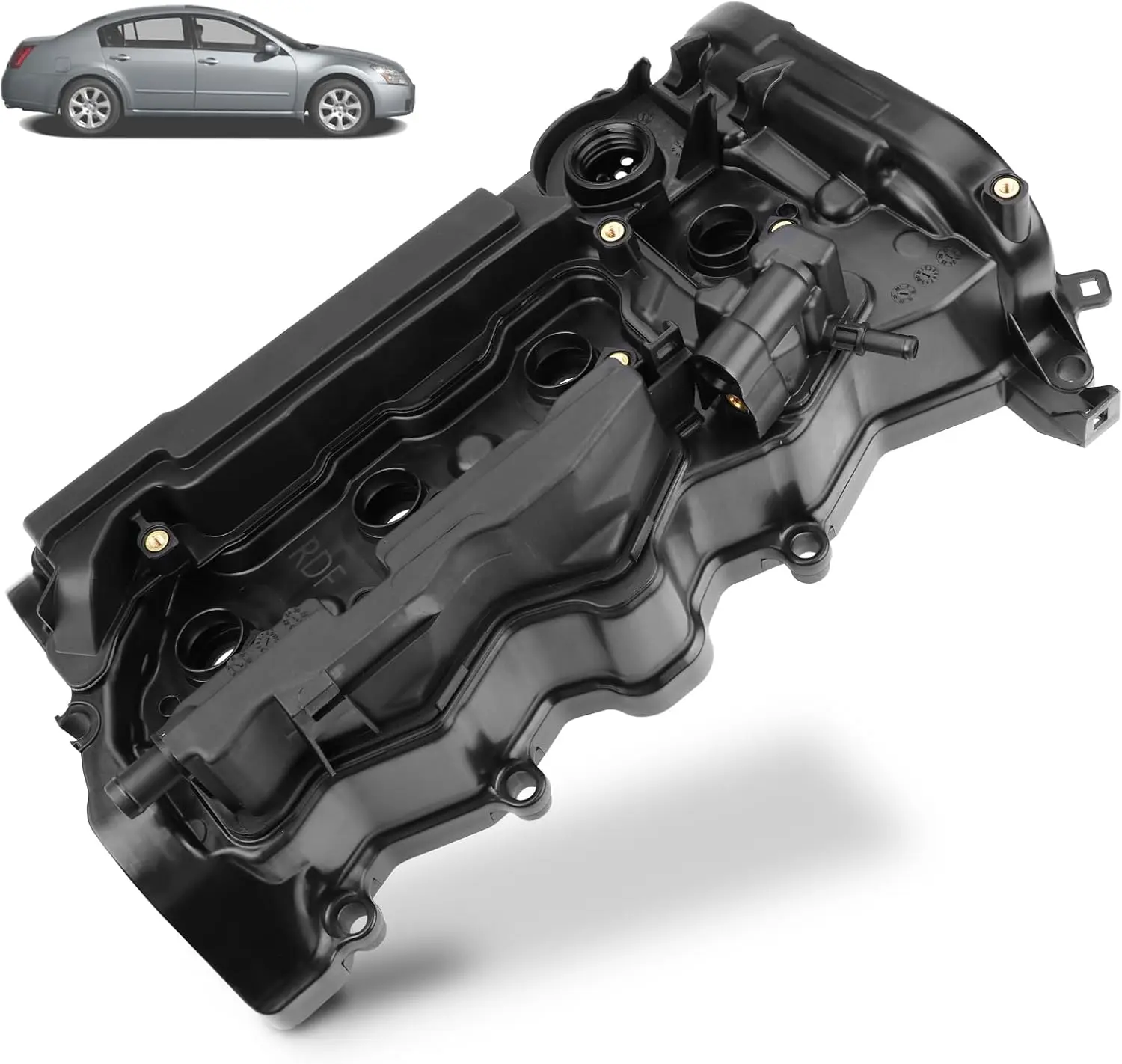

Engine Valve Cover 12310RDFA01 with Gasket Fit for 2013-2017 Honda Accord, 2015-2019 CR-V CRV, Fit for L4 2.4L Gas (K24W1)