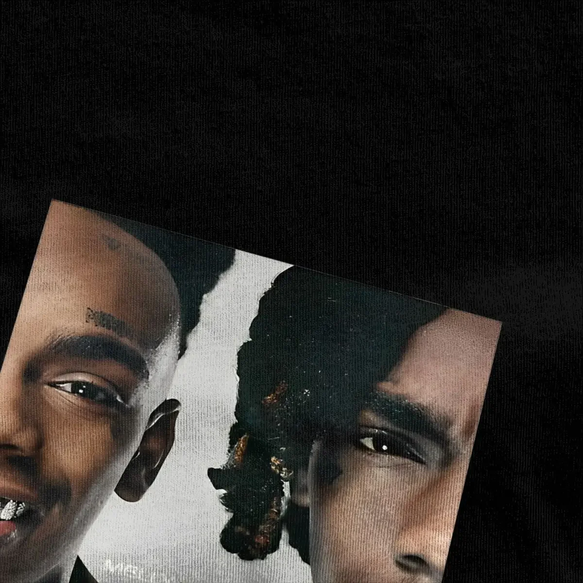 Ynw ميلي روك طباعة الرجال موضة تي شيرت الصيف الشارع الهيب هوب 100% القطن تي شيرت عادية تنفس س الرقبة قصيرة الأكمام