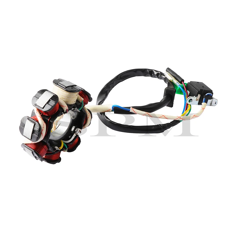 Magneto Stator Ignition Generator 8 Pole Coil For GY6 125cc 150cc Moped Scooter ATV Dirt Bike Motorcycle Accessories