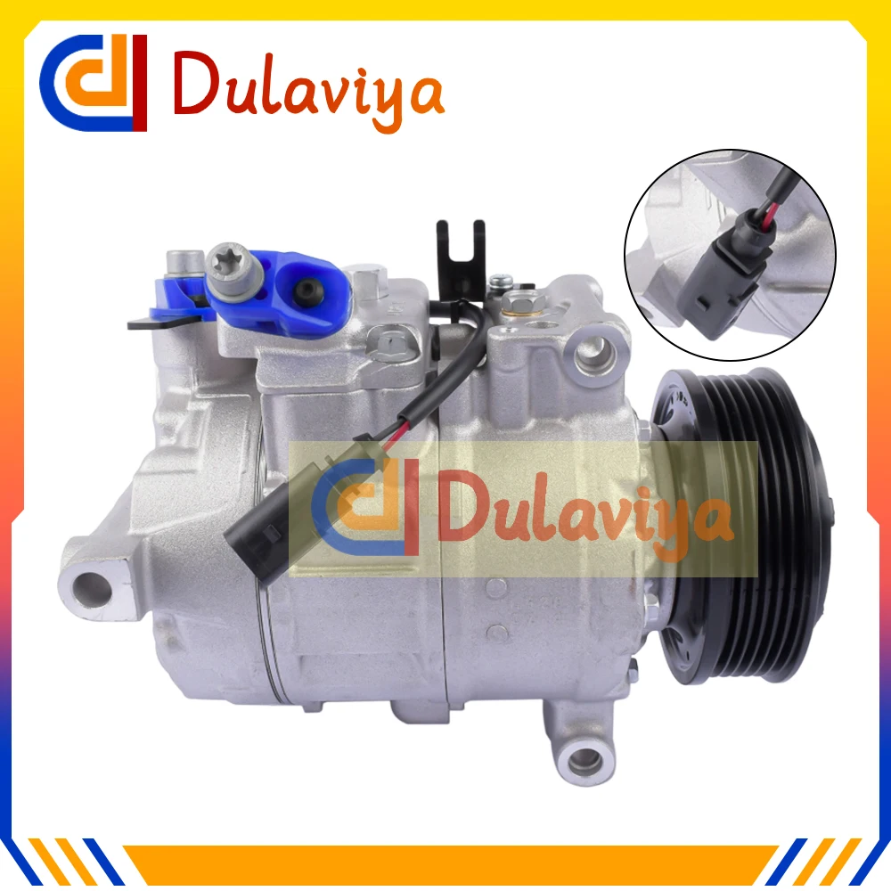 7E0820803F AC Compressor For VW Amarok Multivan 2.0TDI 2009-2015 7E0820803J 7E0820803A 7E0260803G