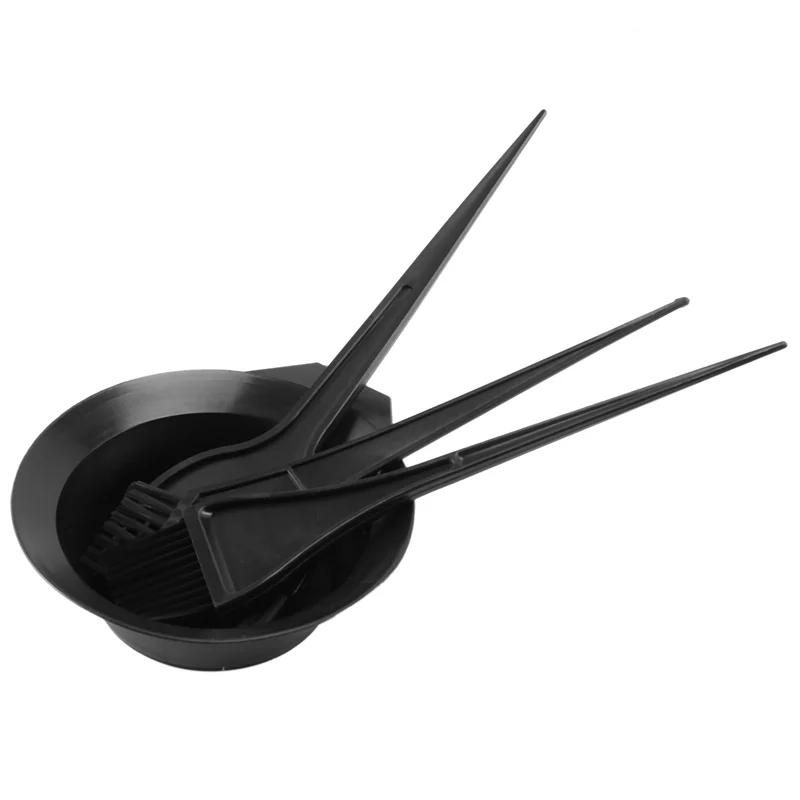 【STOCK】10 Set Hair Color Dye Bowl Comb Brushes Tool Kit Set Tint Coloring - Image 3