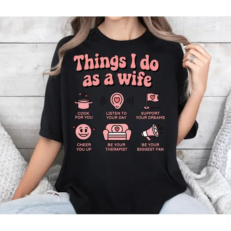 Engagement T Shirt Bridal Shower Wifey For Bride Summer Mom