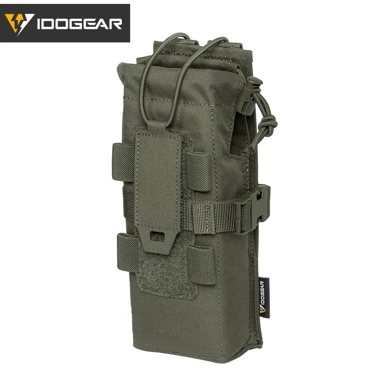 Тактический чехол IDOGEAR для PRC148/152, держатель рации MOLLE MBTR Tilt-Out 35120