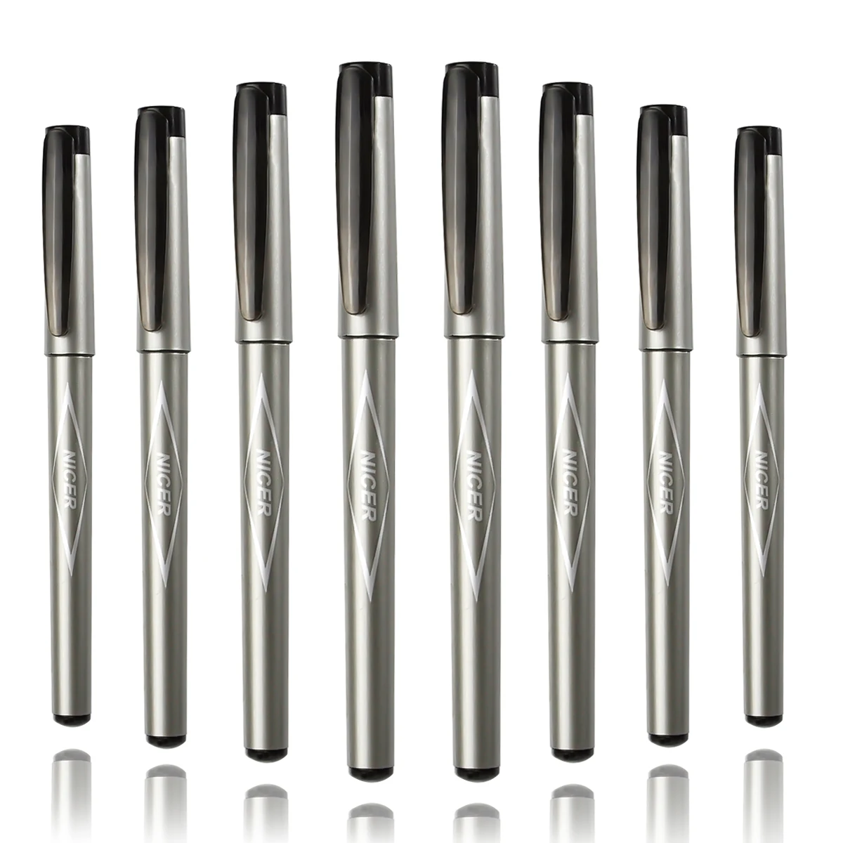 

3/6pcs black neutral pens, 0.5mm nib, writing pen, office stationery signature pen, practice pen, diary writing