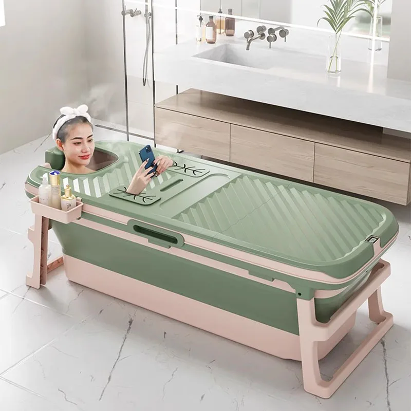 Shower Baby Big Bathtubs Kids Large Baby Foldable Adults Bathtub House Bathroom Foot Baignoire Pliable Abulte House Accessories