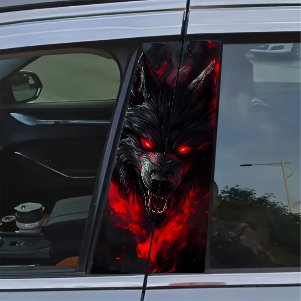 

Водонепроницаемые и солнцезащитные автомобильные наклейки на стойку B — легко наклеиваемые и водонепроницаемые одноразовые автомобильные наклейки с рисунком боевого волка