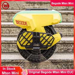 2024 Newest Begode Mten Mini 42V 180Wh 50S Black and 42V 180Wh 50S Yellow Begode Mten Mini Original Begode Electric Unicycle